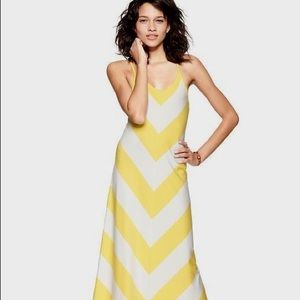 Blue & White Chevron Dress